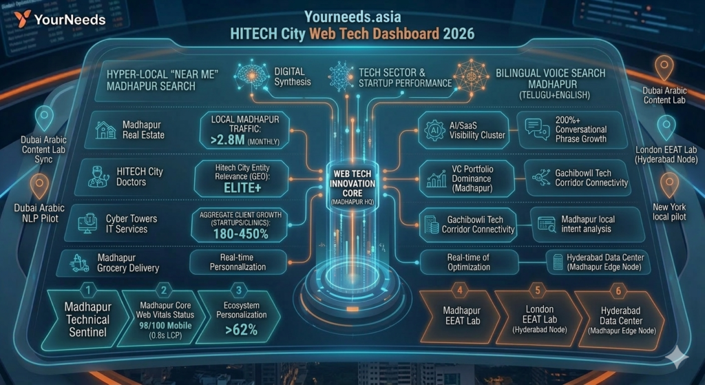 Best AI Web Design Agency Madhapur Hyderabad Yourneeds.asia